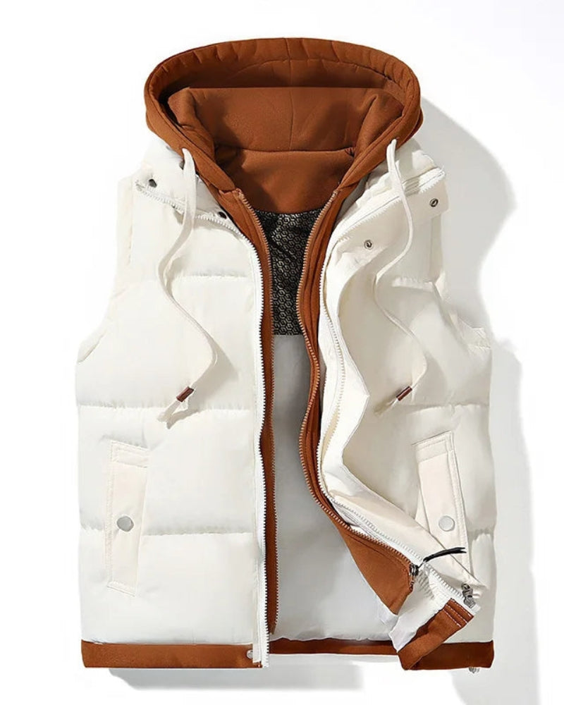 ModeGeist | Softshell Gestepptes Kapuzenwesten