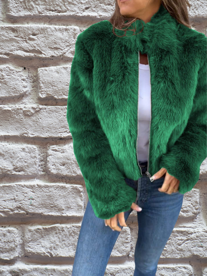 ModeGeist | Luxus Damen-Felljacke