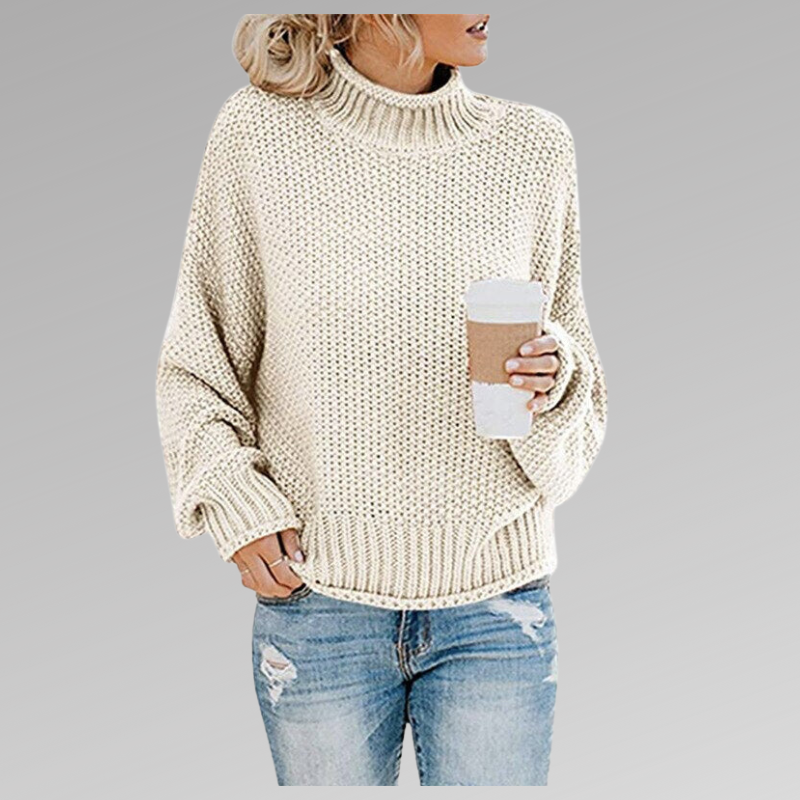 FARICA Klassischer Pullover aus Strick