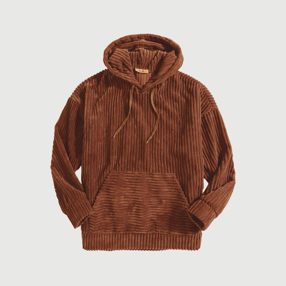NIKLAUS: Extra großes Cord-Sweatshirt