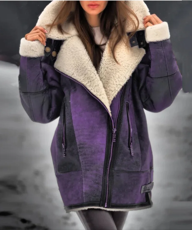 ModeGeist | Warme Fleecejacke für Frauen