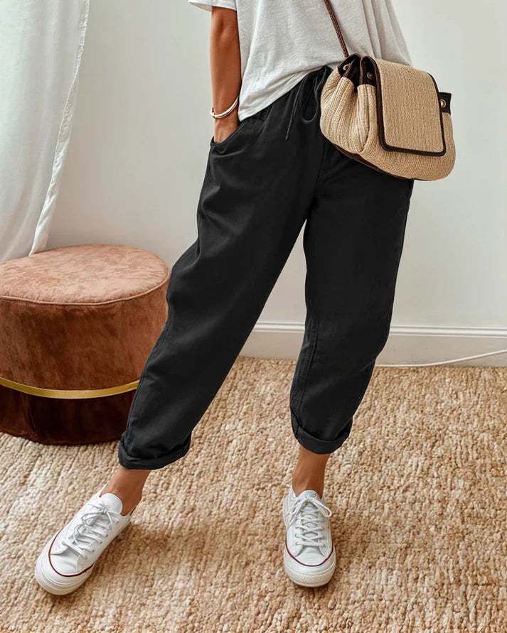 Stilvolle Hose aus Leinenmischung von ARDITA