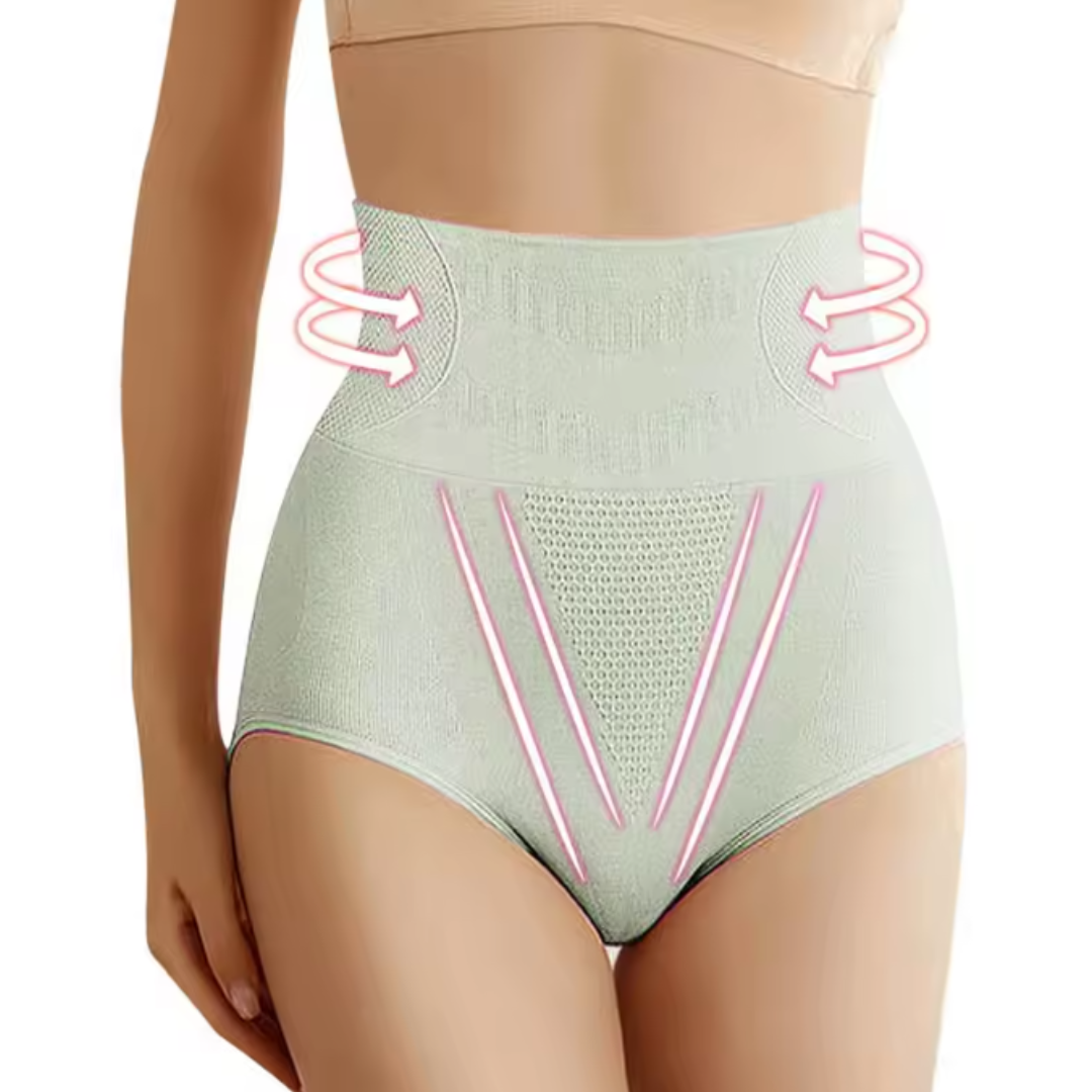 MODEGEIST Damen High-Waist Shapewear Formende Unterwäsche Weich Nahtlos