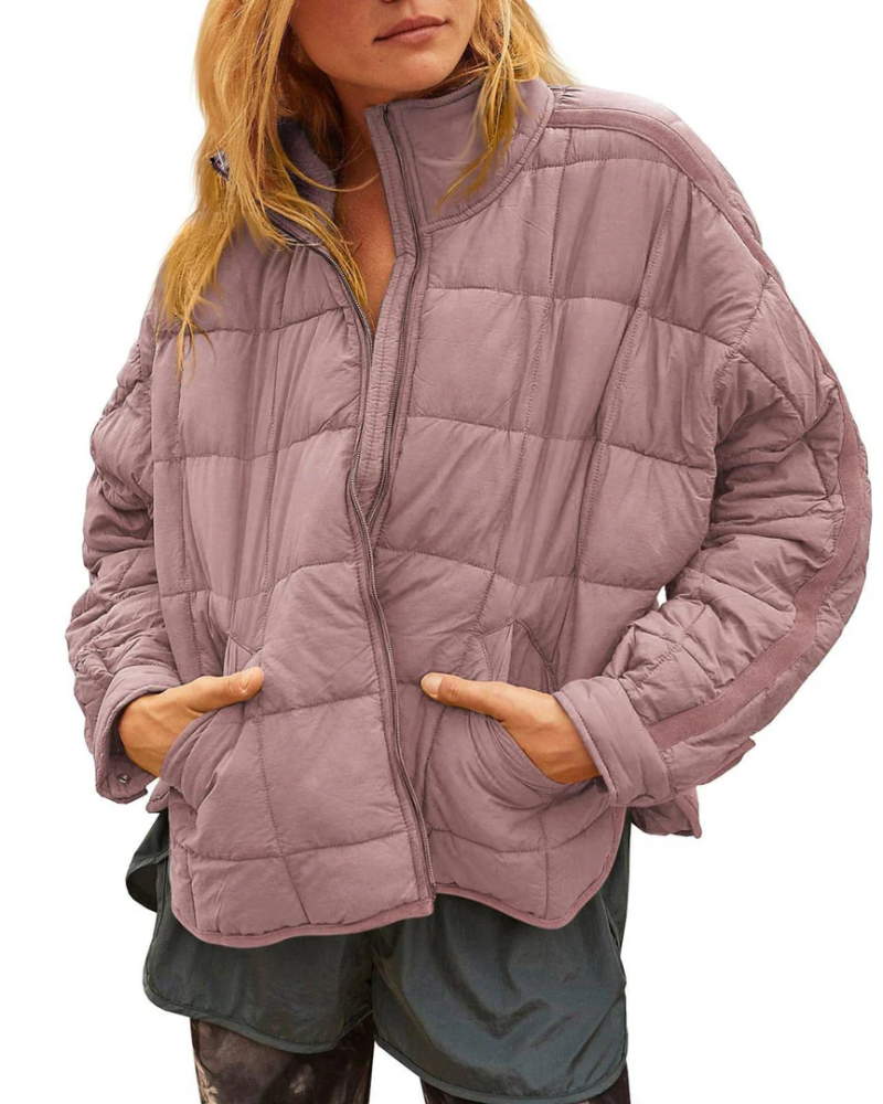 ModeGeist | Leichtgewicht Kompakt Reißverschluss Pufferjacke