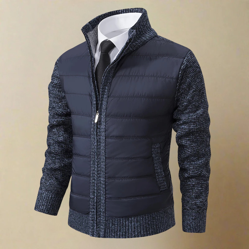 GERHARD - Warme Jacke mit Reißverschluss
