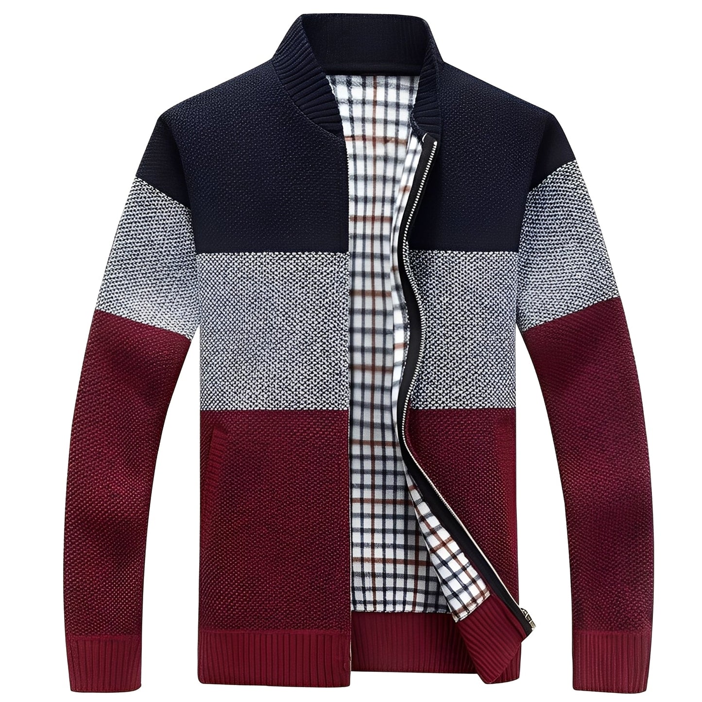 ModeGeist | Klassischer Cardigan mit Futter für Männer