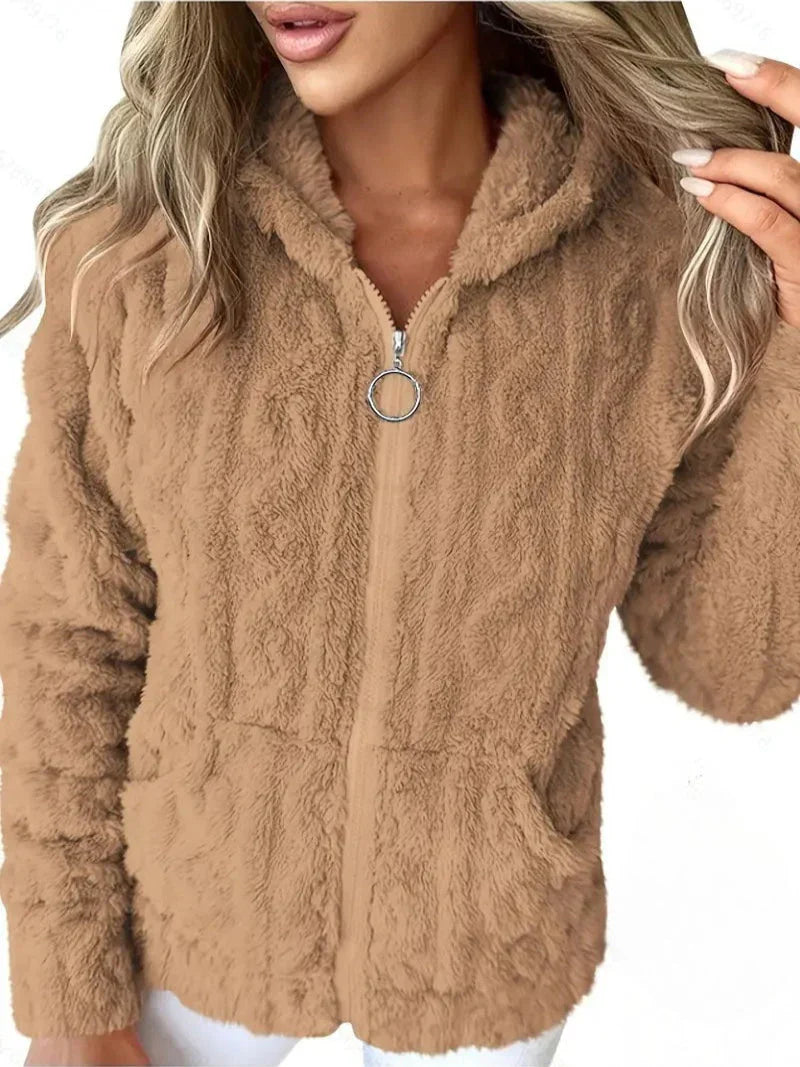 ModeGeist | Langarm Kapuzenpullover mit Reißverschluss