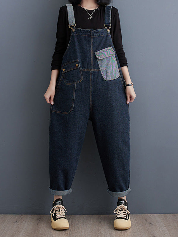BERNADETTE:  Lässiger Denim-Jumpsuit