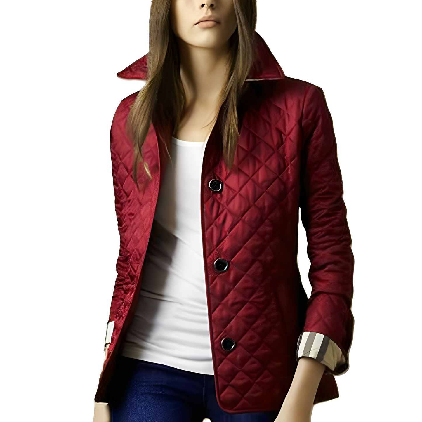 ModeGeist | Warme, taillierte Jacke für Frauen