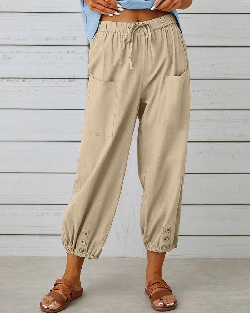 Stilvolle, weite Hosen von Julia
