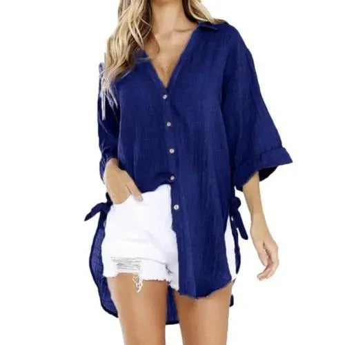 Reyan - Modernes Damen-Blusenhemd