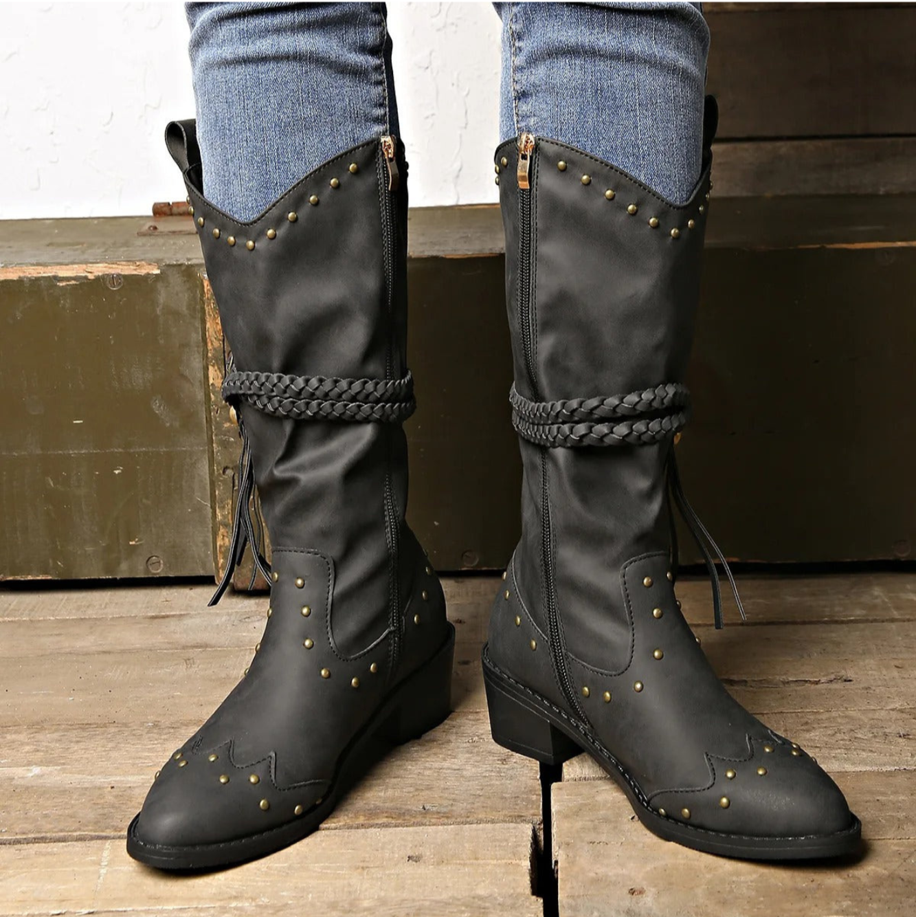 ModeGeist | Westernstiefel für Damen