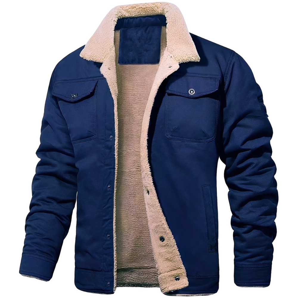 ModeGeist | Freizeit, warm gefütterte Jacke für Männer