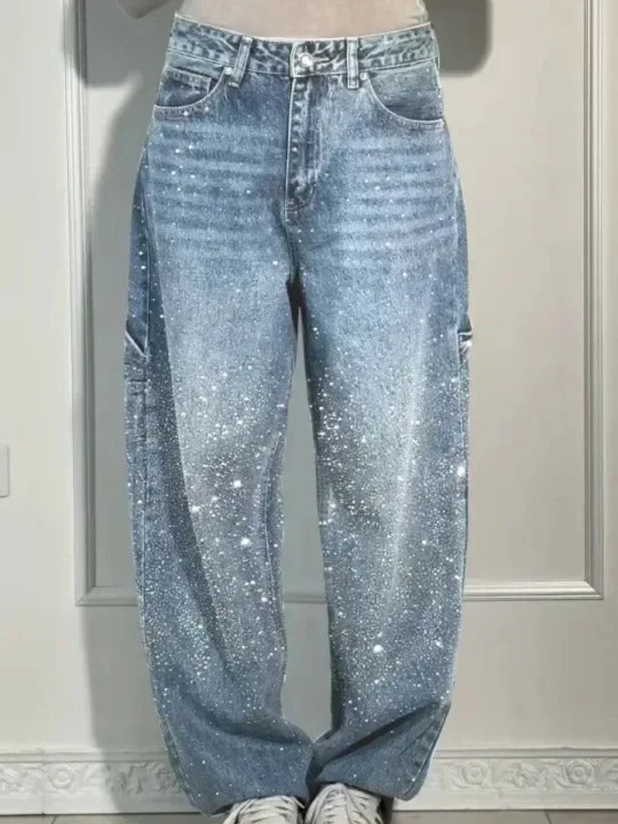 VALESKA – Hohe, weite Hose