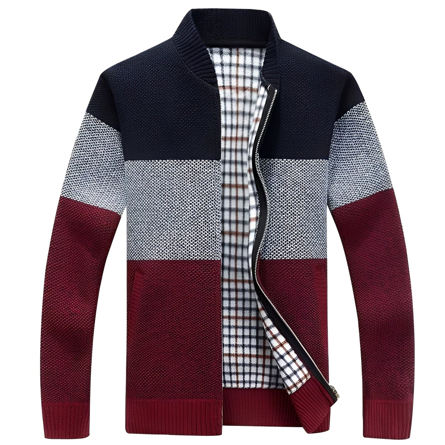 ModeGeist | Freizeitjacke mit Fleece-Futter für Männer