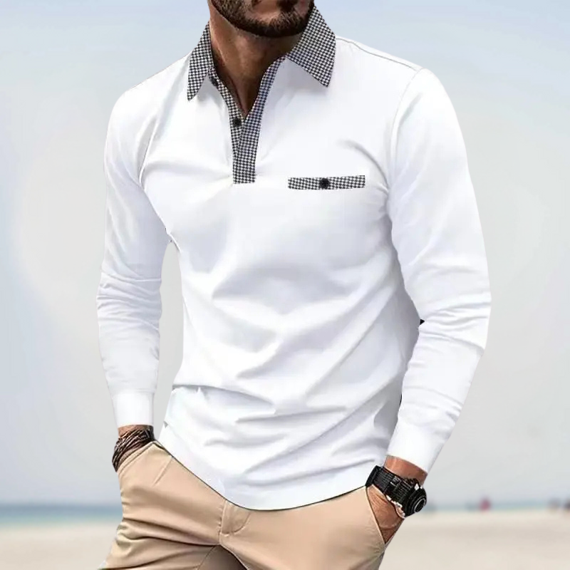 THORSTEN Long-Sleeved Polo Shirts
