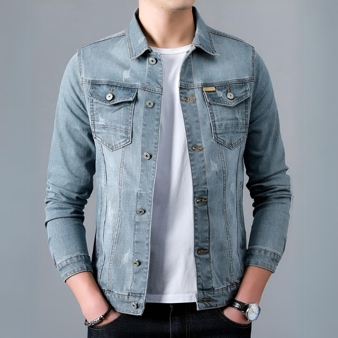 ModeGeist | Klassisch Herren Denim Jacke