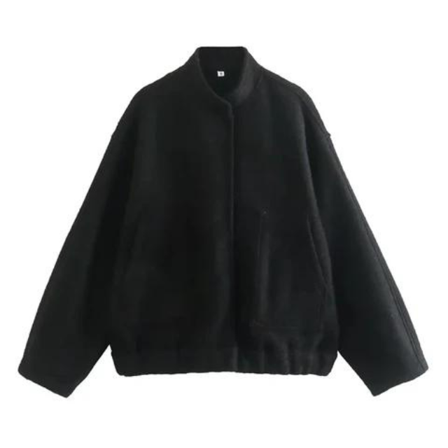 Große Bomberjacke