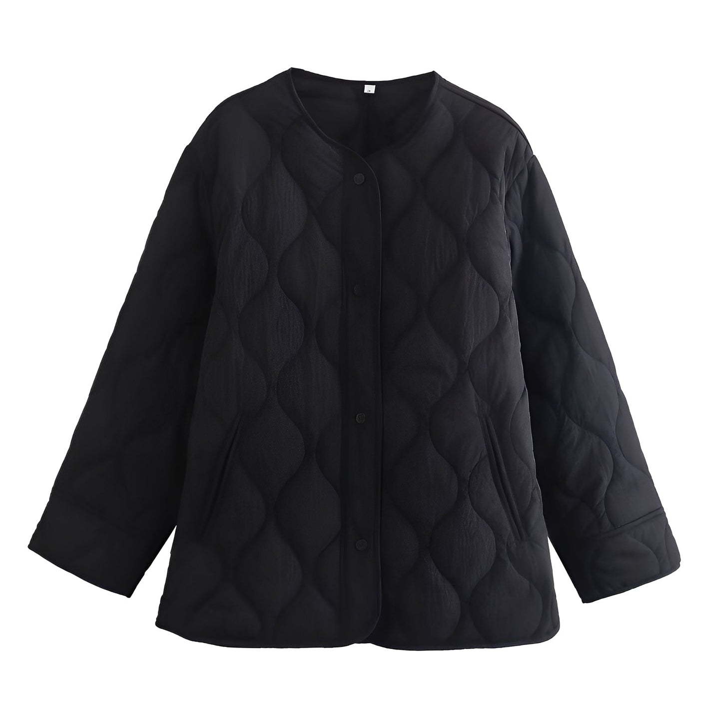 ModeGeist | Stylische, lockere, einreihige Jacke für Frauen