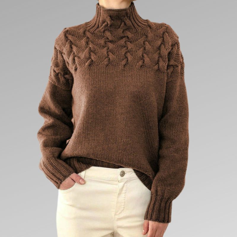 ModeGeist | Eleganter und Warmer Rollkragenpullover