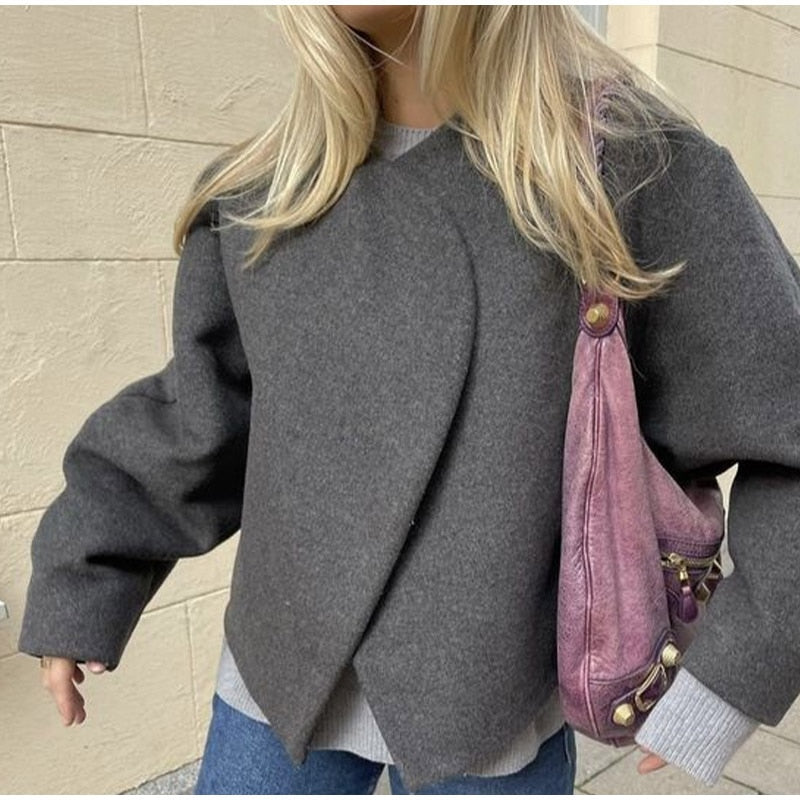 ModeGeist | Lässiger Strickmantel