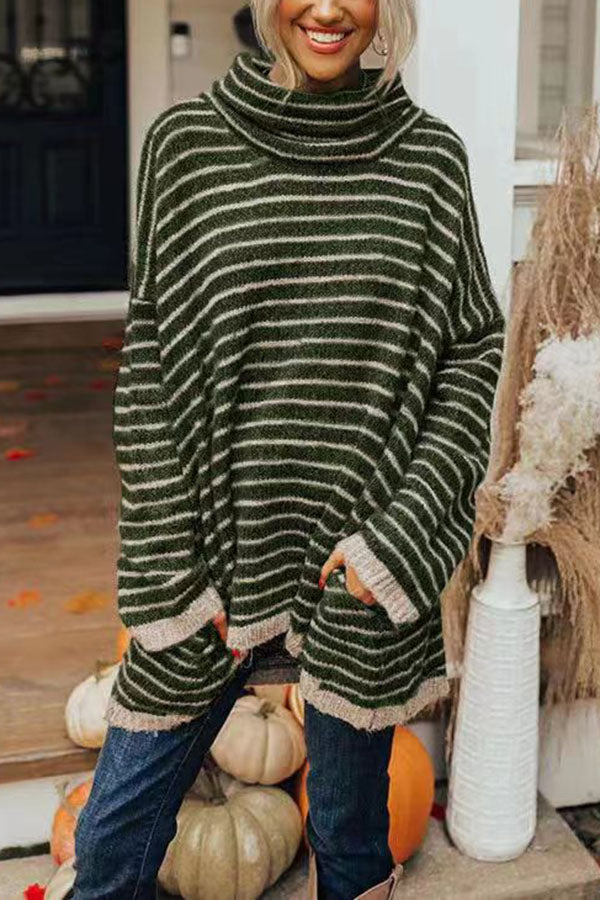 Lockeres, langes Sweatshirt von Fudus