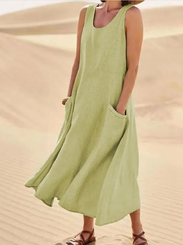 MODEGEIST Damen Alltagskleid Klassisches Design Vielseitiger Stil
