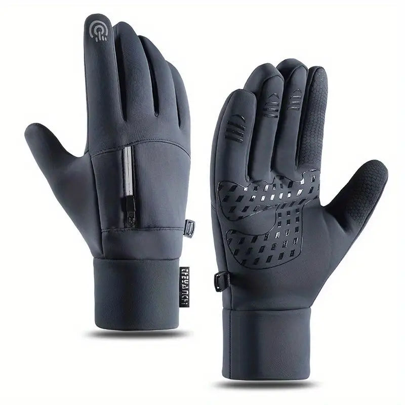 Herren-Touchscreen Handschuhe von Bastian | Wasserdicht | Perfekt für Outdoor-Aktivitäten