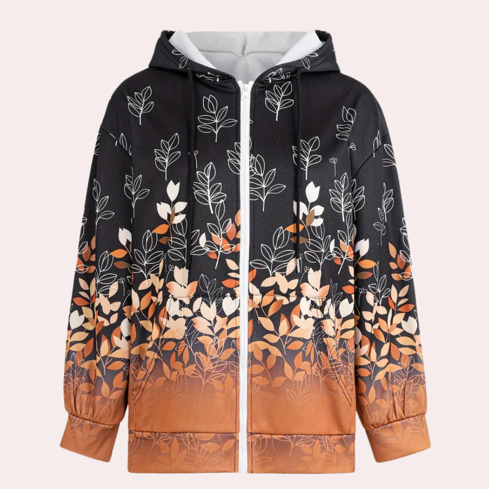 ModeGeist | Moderne Herbstjacke mit Kapuze für Damen
