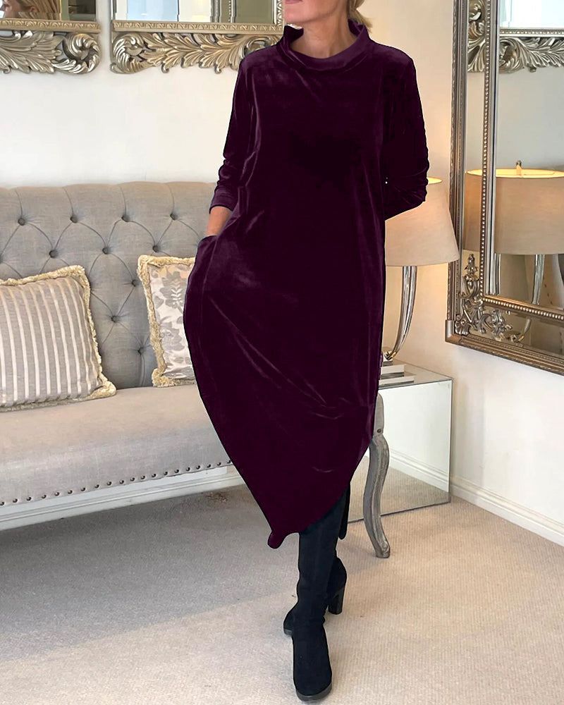 ModeGeist | Tulip Style Samt Kleid