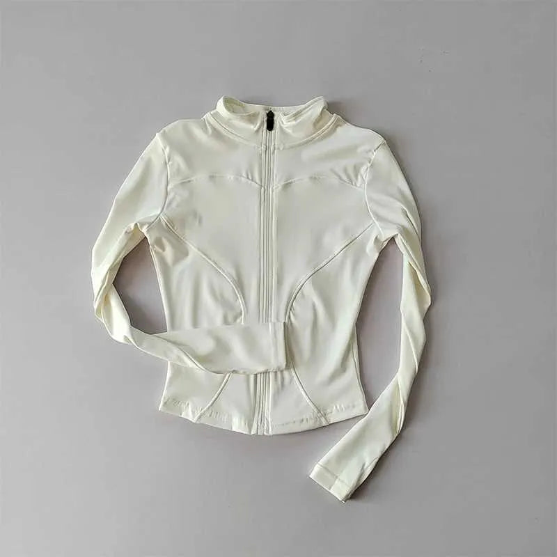 ModeGeist | Damen Langarm Zip Up Activewear Jacke