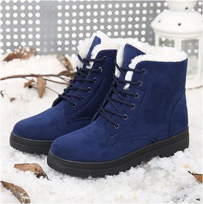 Gefütterte Winterstiefel für Damen