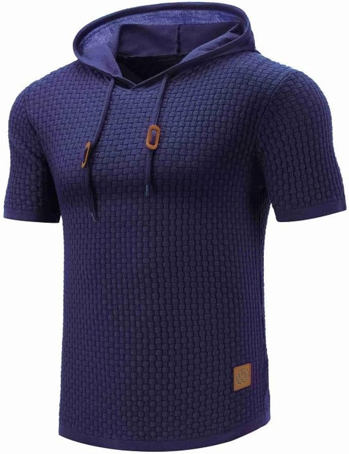Manor Kurzarm Kapuzenpullover
