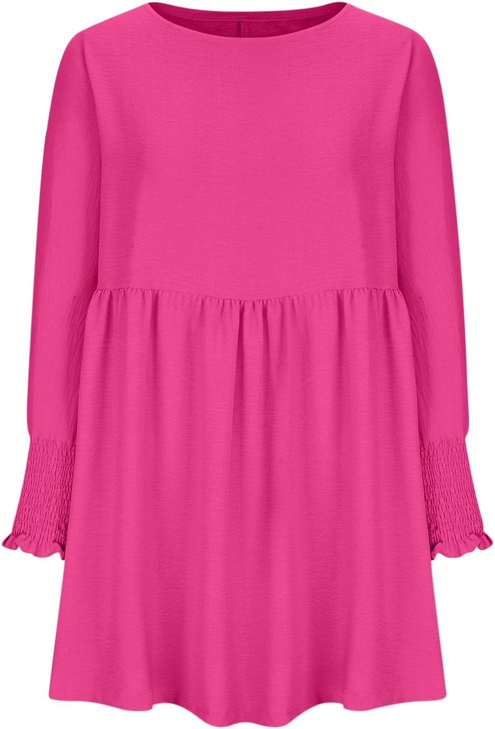 MODEGEIST Damen Sommerkleid Raffung Verstellbare Träger Leicht