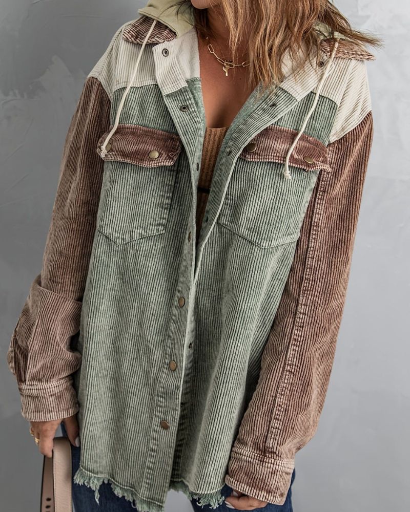 ModeGeist | Stylische Cordjacke
