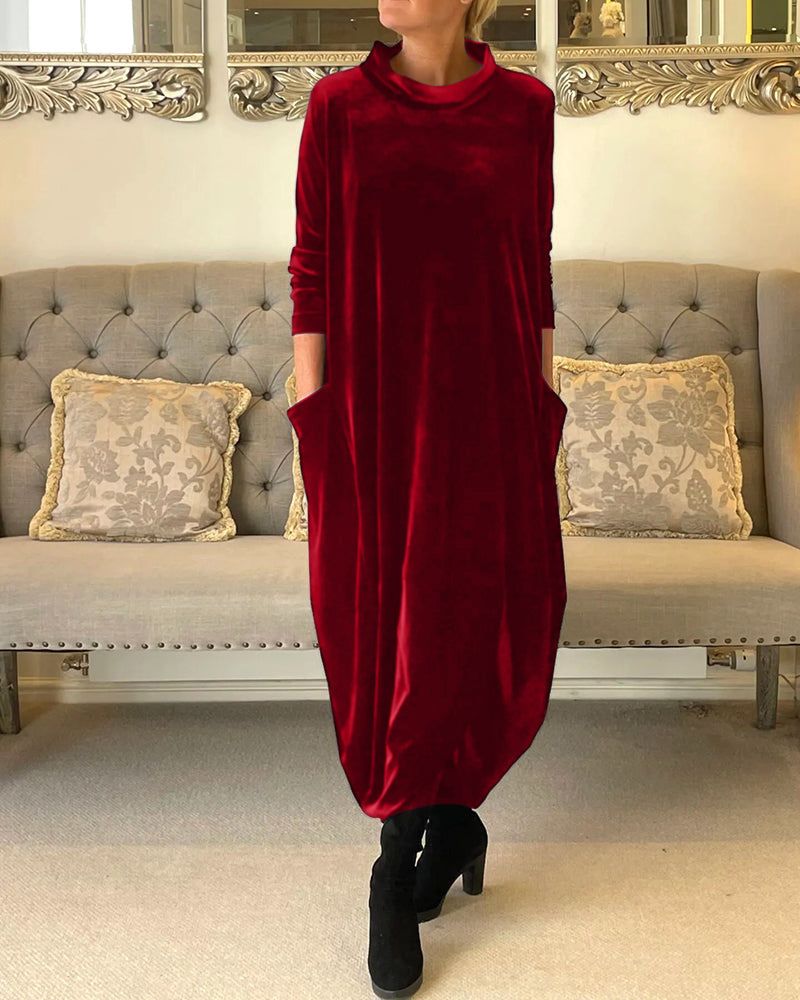 ModeGeist | Tulip Style Samt Kleid