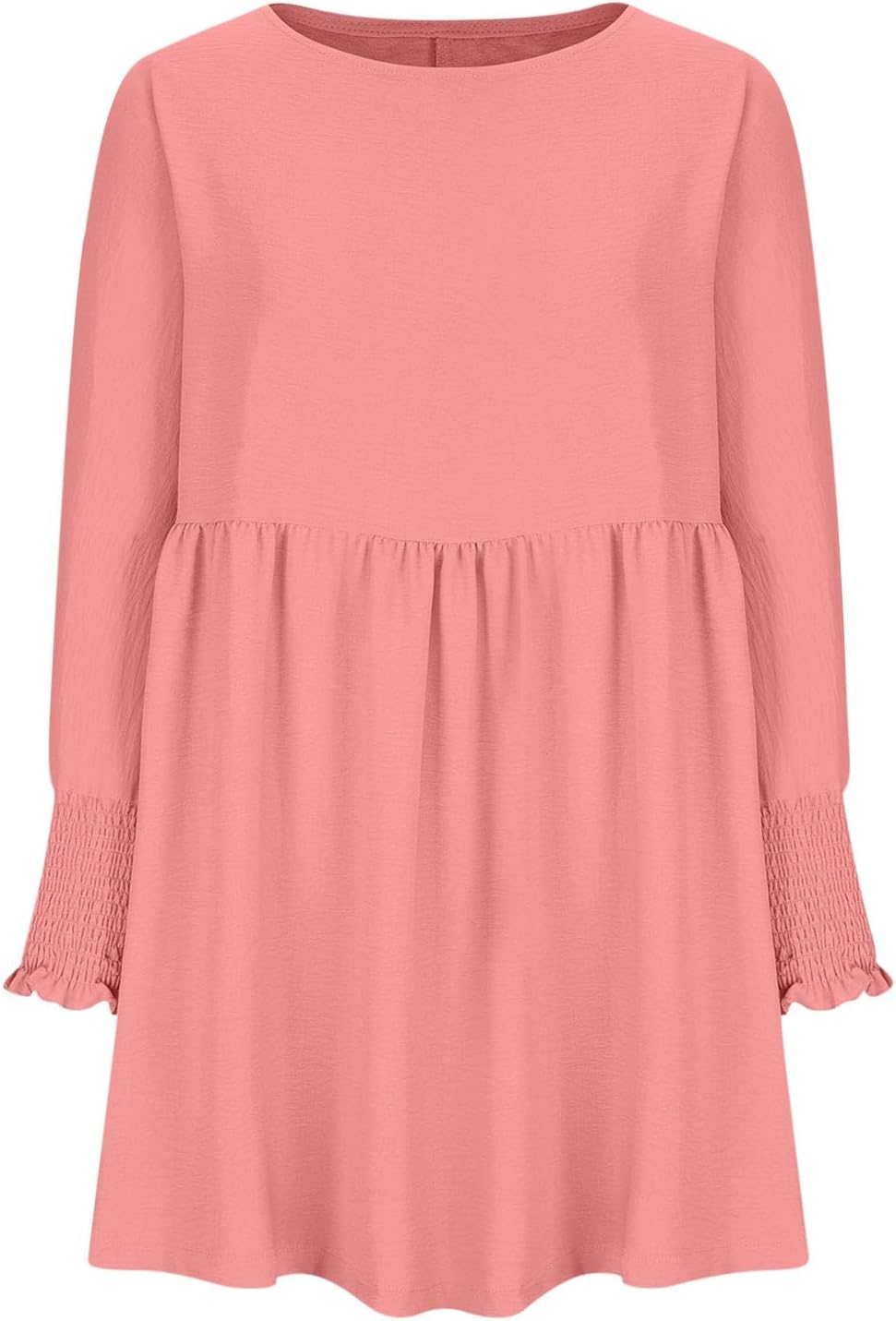 MODEGEIST Damen Sommerkleid Raffung Verstellbare Träger Leicht