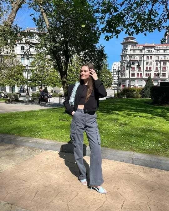Elegante Cargohose Emily