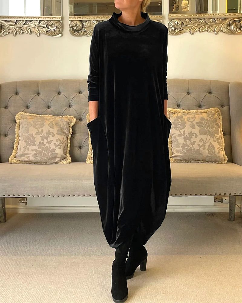 ModeGeist | Tulip Style Samt Kleid