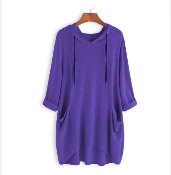 Damen-Pullover mit Taschen in Übergröße