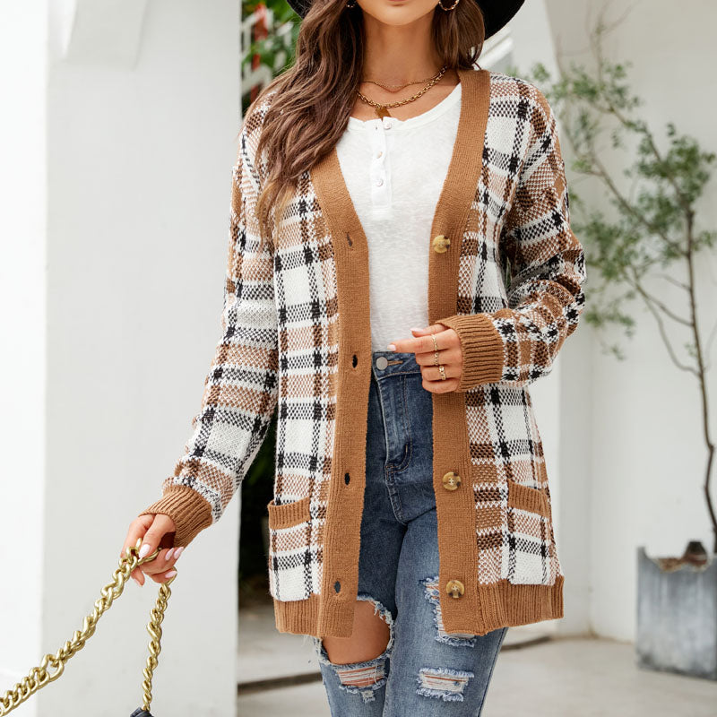ModeGeist | Lässiger Strick Strickjacke