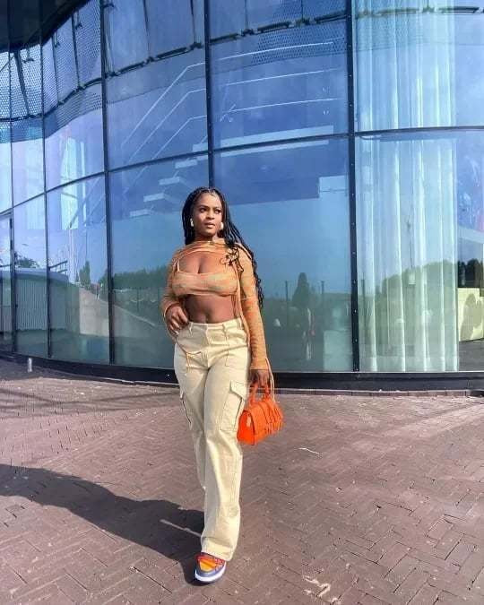 Elegante Cargohose Emily
