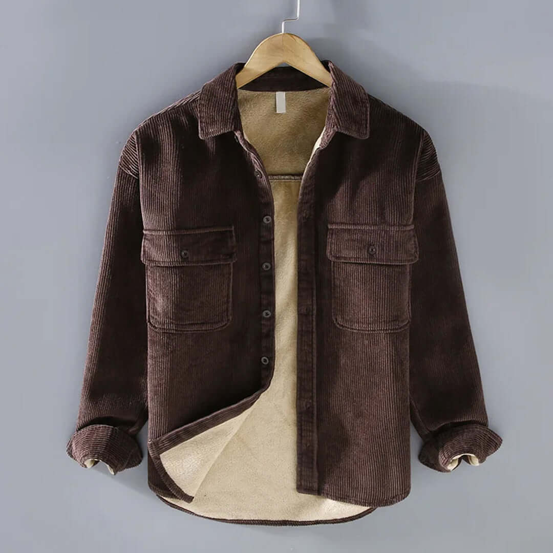 ModeGeist | Herren Cordura-Lammfelljacke