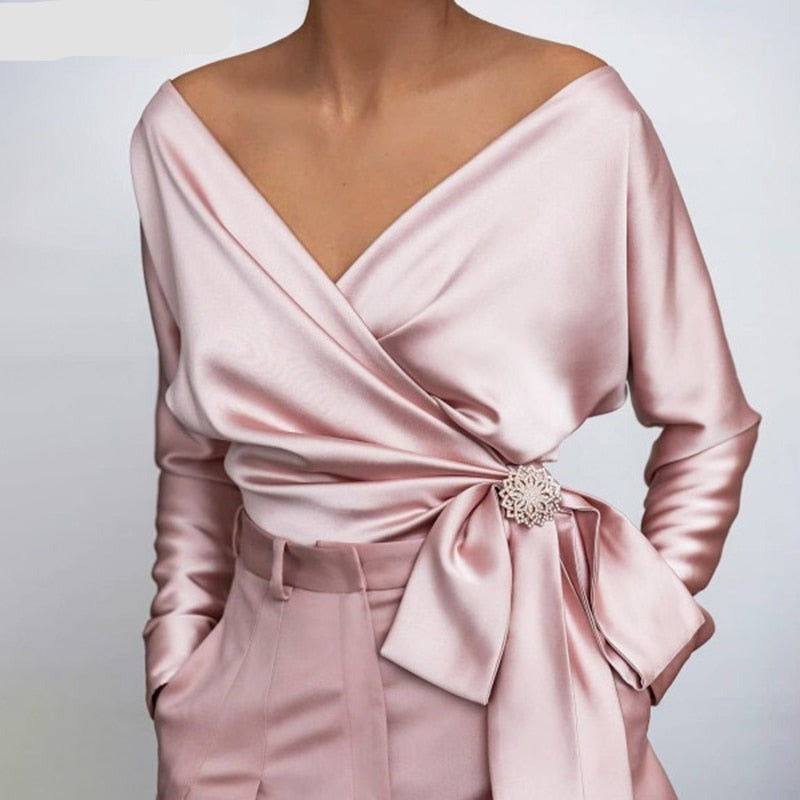 Seidenbluse Davina
