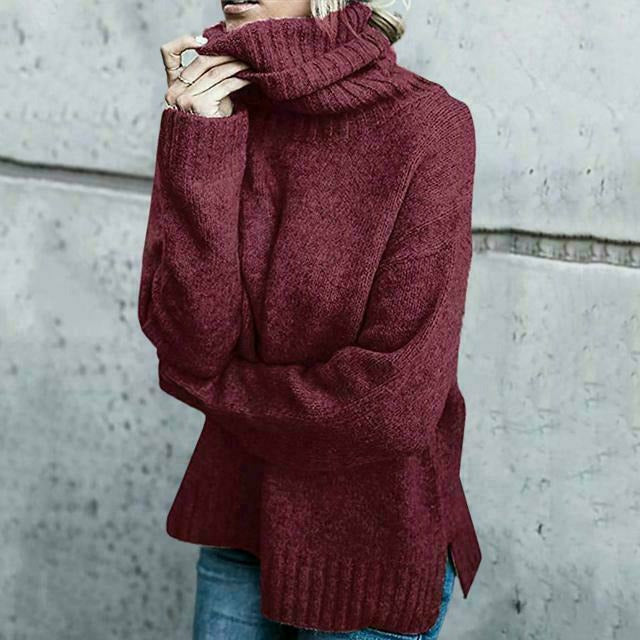 ModeGeist | Rollkragen Strickpullover