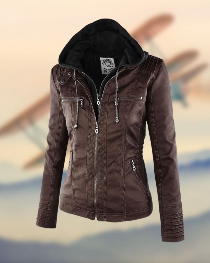 ModeGeist | Elegante und Einzigartige Lederjacke