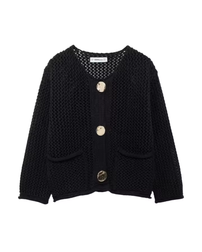 ModeGeist | Burgundy Cardigan