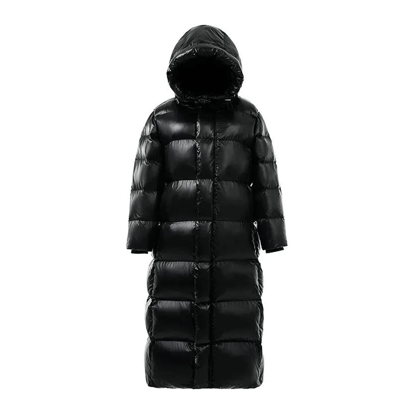 ModeGeist | Damen Lange Gepolsterte Jacke
