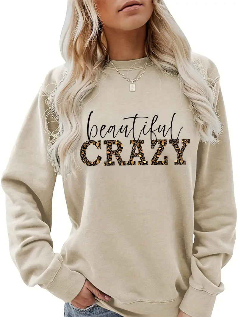 Fudus Sweatshirt mit einzigartigem Aufdruck
