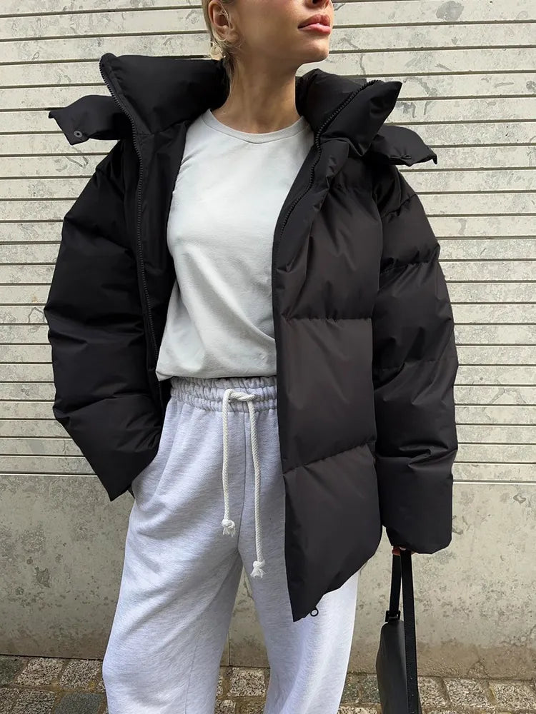 ModeGeist | Bequemer Damen Wintermantel